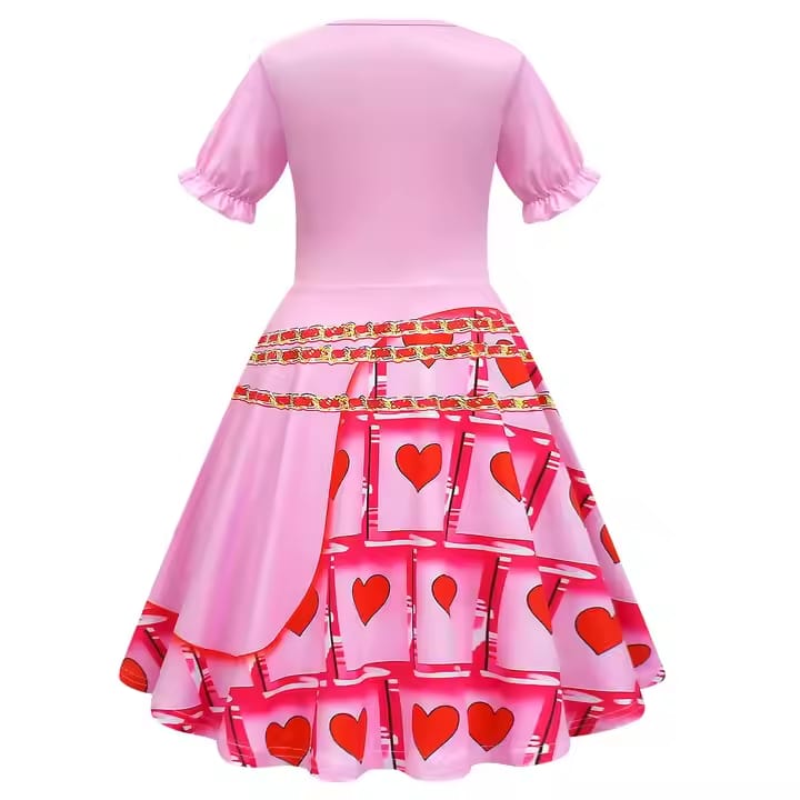 Halloween cosplay pink dresses for stage performances5